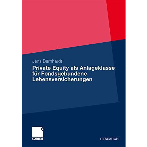 Private Equity als Anlageklasse f?r Fondsgebundene Lebensversicherungen [Paperback]