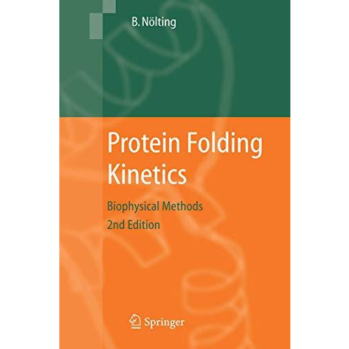 Protein Folding Kinetics: Biophysical Methods [Paperback]