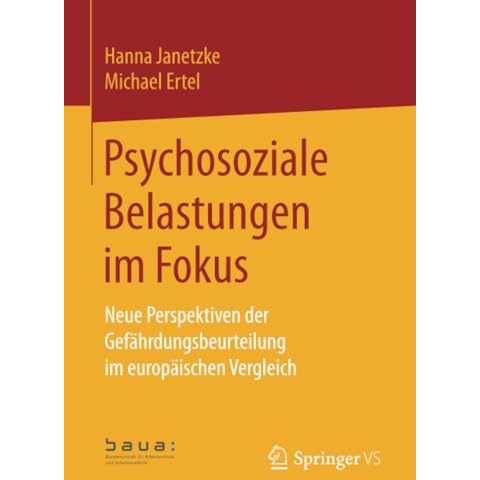 Psychosoziale Belastungen im Fokus: Neue Perspektiven der Gef?hrdungsbeurteilung [Paperback]