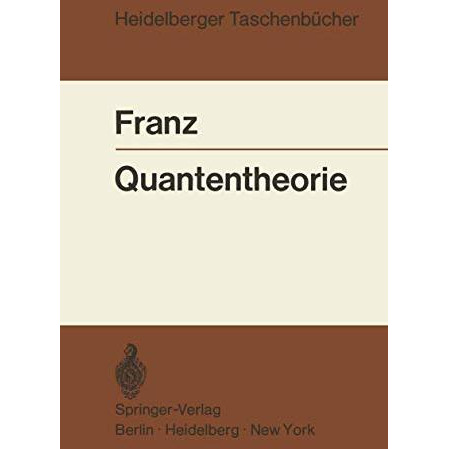 Quantentheorie [Paperback]