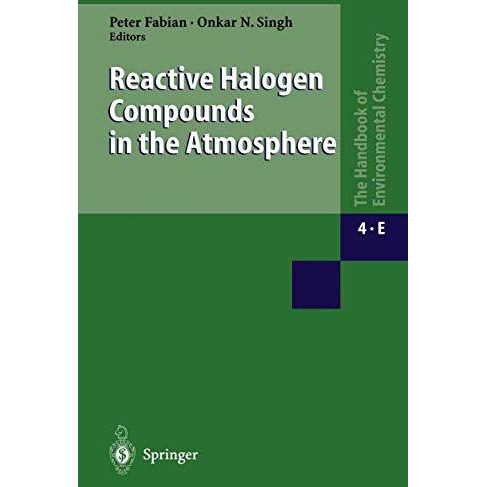 Reactive Halogen Compounds in the Atmosphere [Hardcover]