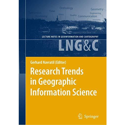 Research Trends in Geographic Information Science [Paperback]