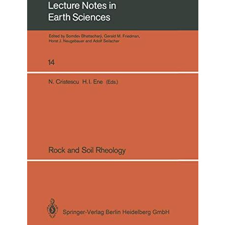 Rock and Soil Rheology: Proceedings of the Euromech Colloquium 196 September 10 [Paperback]