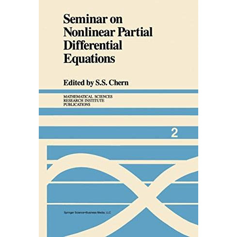 Seminar on Nonlinear Partial Differential Equations [Hardcover]