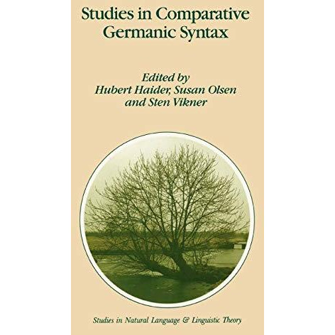 Studies in Comparative Germanic Syntax [Paperback]