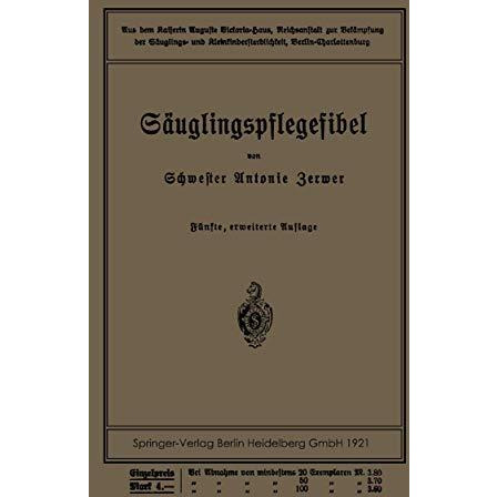 S?uglingspflegefibel [Paperback]