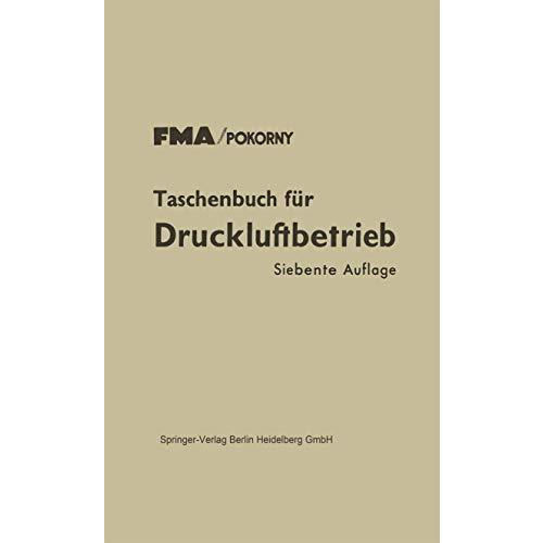 Taschenbuch f?r Druckluftbetrieb [Paperback]