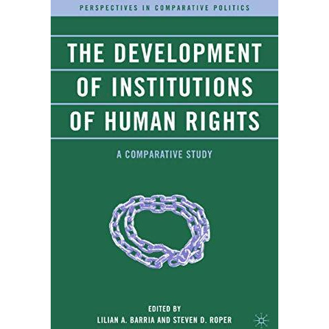 The Development of Institutions of Human Rights: A Comparative Study [Paperback]