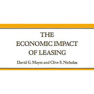 The Economic Impact of Leasing [Paperback]