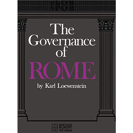 The Governance of ROME [Paperback]