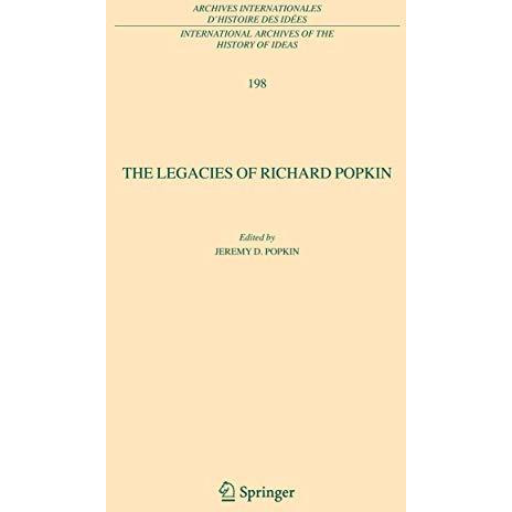 The Legacies of Richard Popkin [Hardcover]