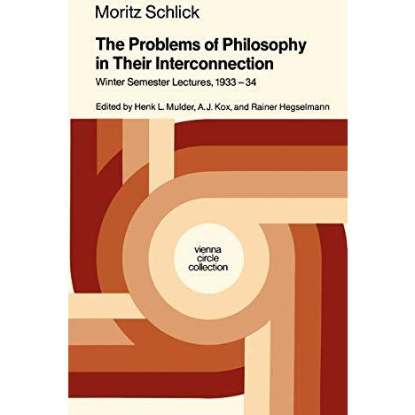 The Problems of Philosophy in Their Interconnection: Winter Semester Lecture, 19 [Hardcover]