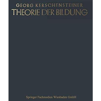 Theorie der Bildung [Paperback]