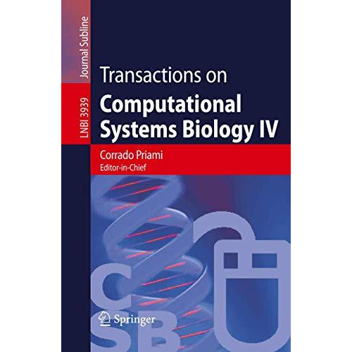 Transactions on Computational Systems Biology IV [Paperback]