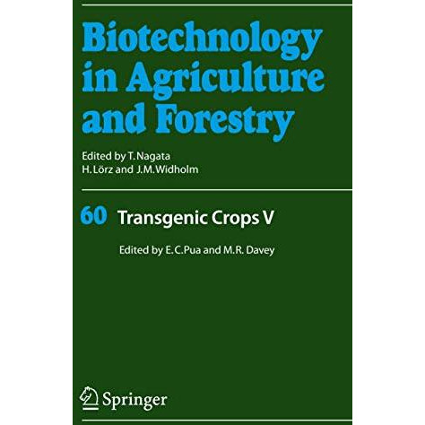 Transgenic Crops V [Hardcover]