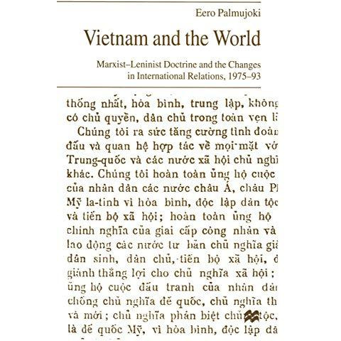 Vietnam and the World: Marxist-Leninist Doctrine and the Changes in Internationa [Paperback]