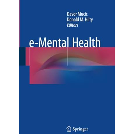 e-Mental Health [Paperback]