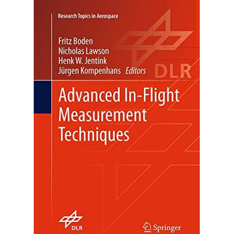 Advanced In-Flight Measurement Techniques [Paperback]