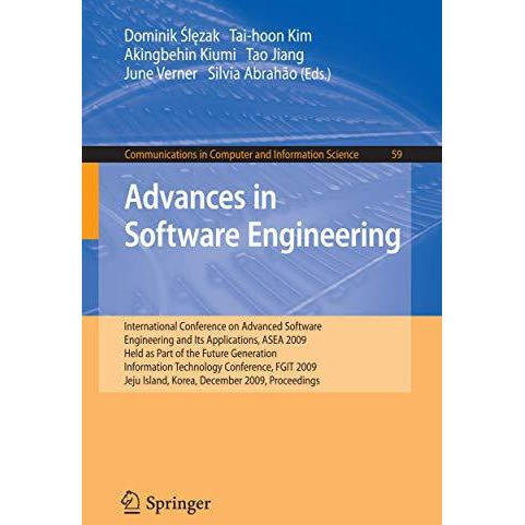 Advances in Software Engineering: International Conference on Advanced Software  [Paperback]