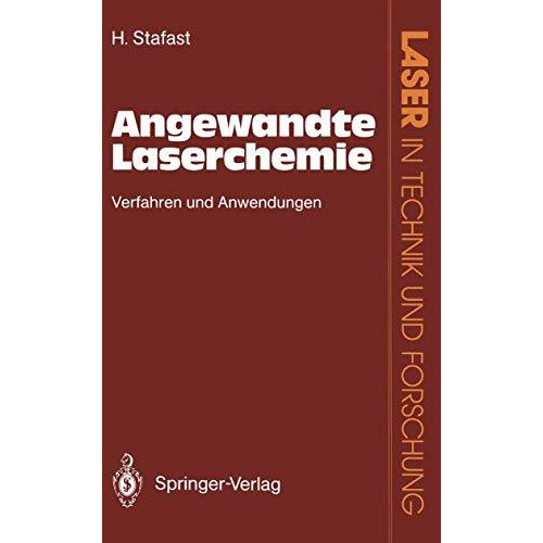 Angewandte Laserchemie: Verfahren und Anwendungen [Paperback]