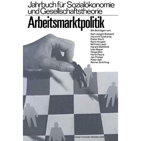 Arbeitsmarktpolitik [Paperback]