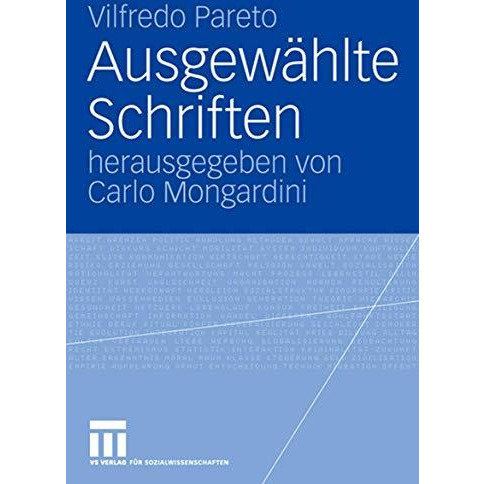 Ausgew?hlte Schriften [Paperback]