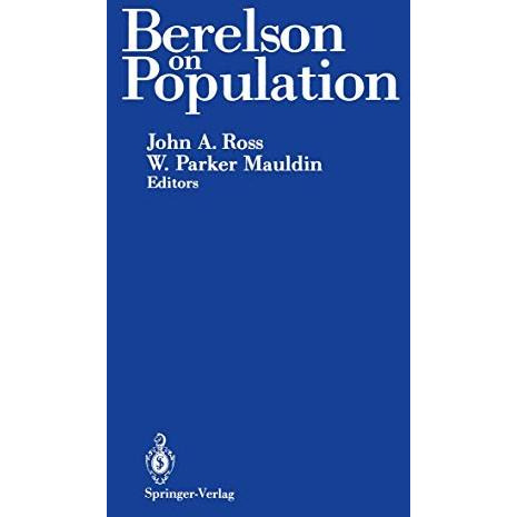 Berelson on Population [Paperback]