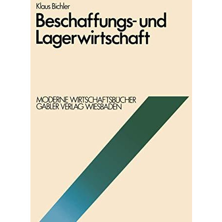 Beschaffungs- und Lagerwirtschaft [Paperback]