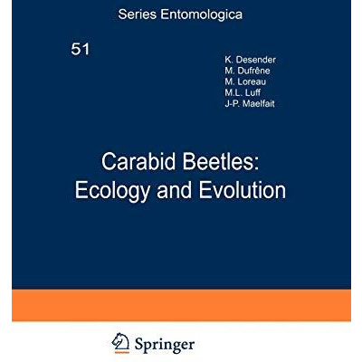 Carabid Beetles: Ecology and Evolution [Paperback]