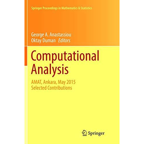 Computational Analysis: AMAT, Ankara, May 2015 Selected Contributions [Paperback]