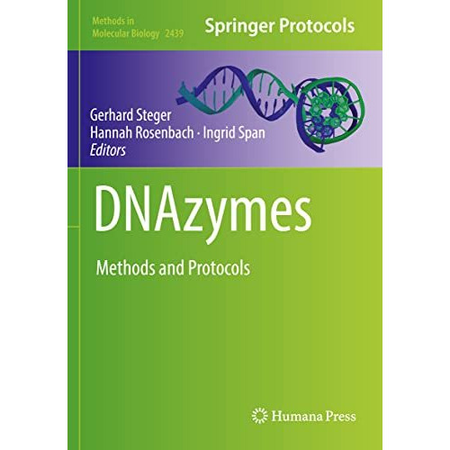 DNAzymes: Methods and Protocols [Paperback]