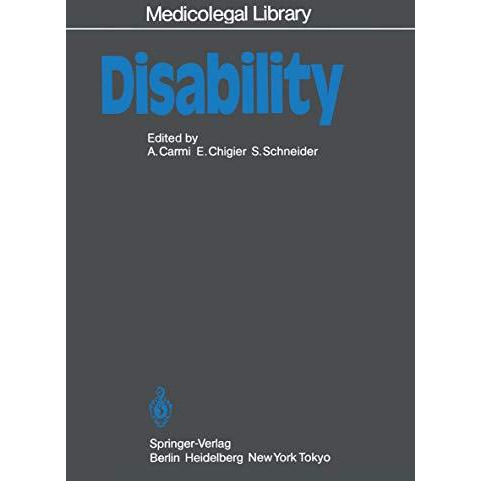 Disability [Paperback]