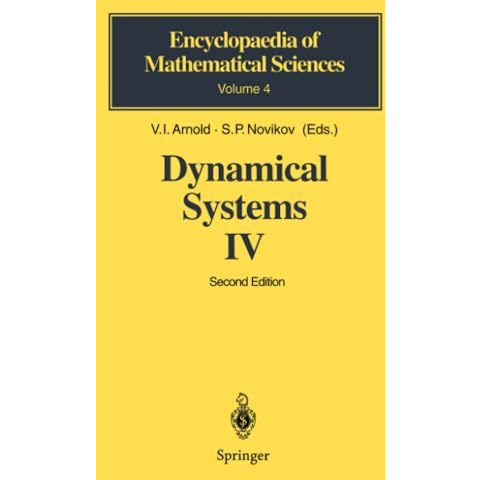 Dynamical Systems IV: Symplectic Geometry and its Applications [Paperback]