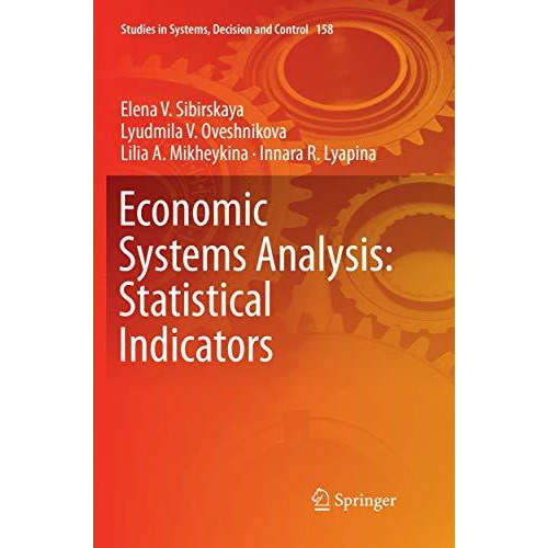 Economic Systems Analysis: Statistical Indicators [Paperback]