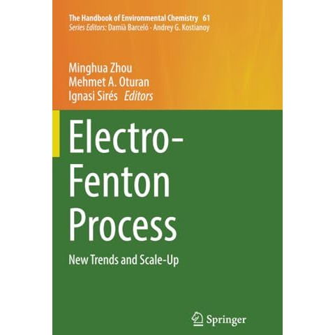 Electro-Fenton Process: New Trends and Scale-Up [Paperback]