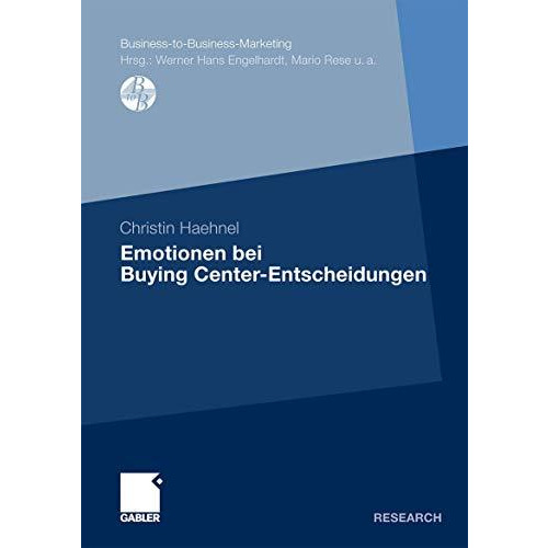 Emotionen bei Buying Center-Entscheidungen [Paperback]