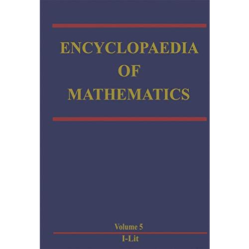 Encyclopaedia of Mathematics [Paperback]