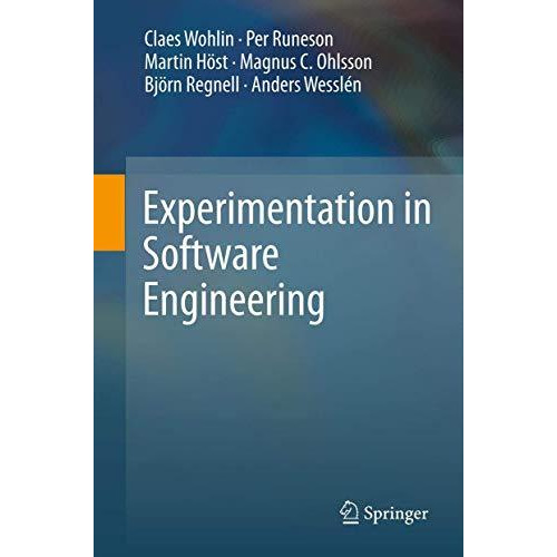 Experimentation in Software Engineering [Hardcover]