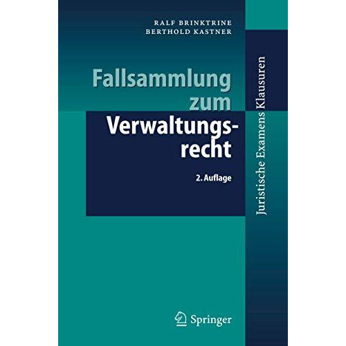 Fallsammlung zum Verwaltungsrecht [Paperback]