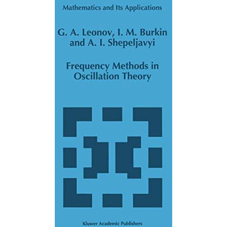 Frequency Methods in Oscillation Theory [Hardcover]