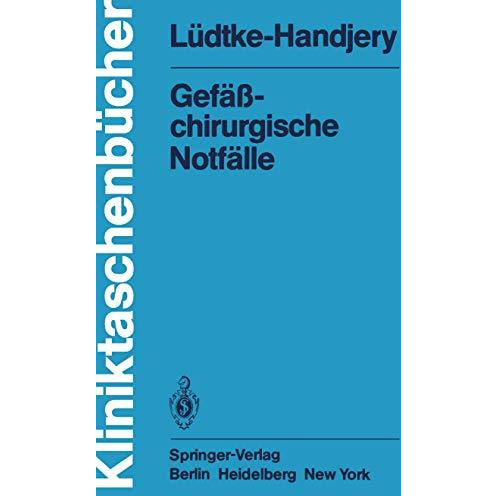 Gef??chirurgische Notf?lle [Paperback]