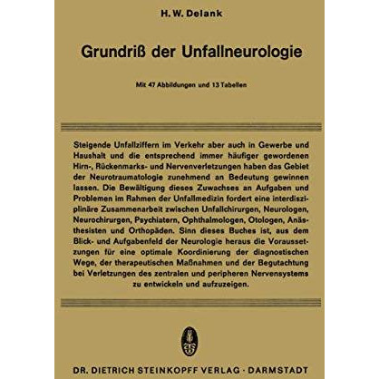 Grundri? der Unfallneurologie [Paperback]