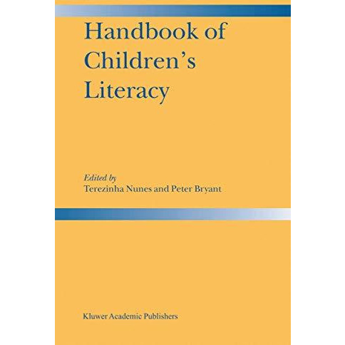 Handbook of Childrens Literacy [Hardcover]