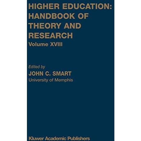 Higher Education: Handbook of Theory and Research [Paperback]