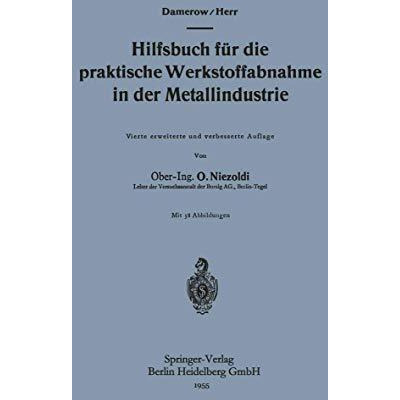 Hilfsbuch f?r die praktische Werkstoffabnahme in der Metallindustrie [Paperback]