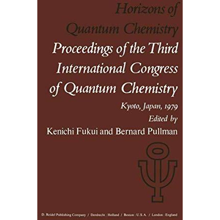 Horizons of Quantum Chemistry: Proceedings of the Third International Congress o [Paperback]