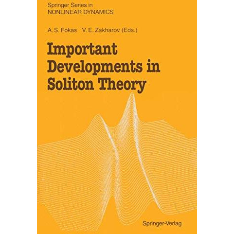 Important Developments in Soliton Theory [Paperback]