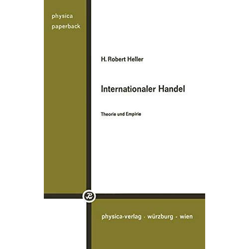 Internationaler Handel: Theorie und Empirie [Paperback]