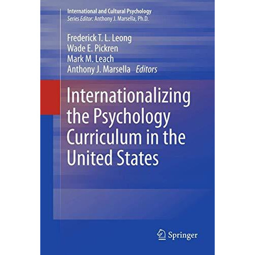 Internationalizing the Psychology Curriculum in the United States [Hardcover]