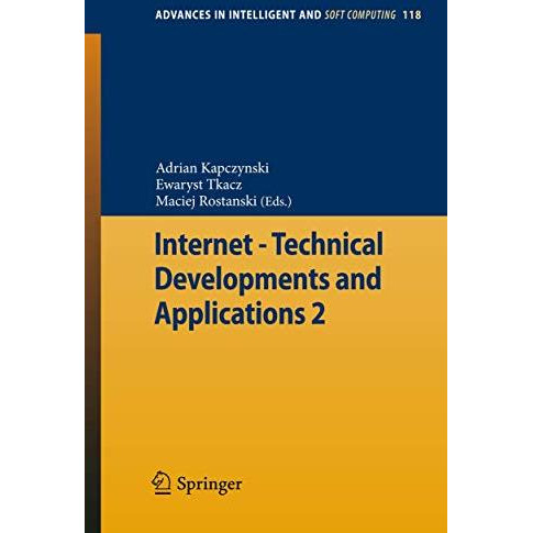 Internet - Technical Developments and Applications 2 [Paperback]